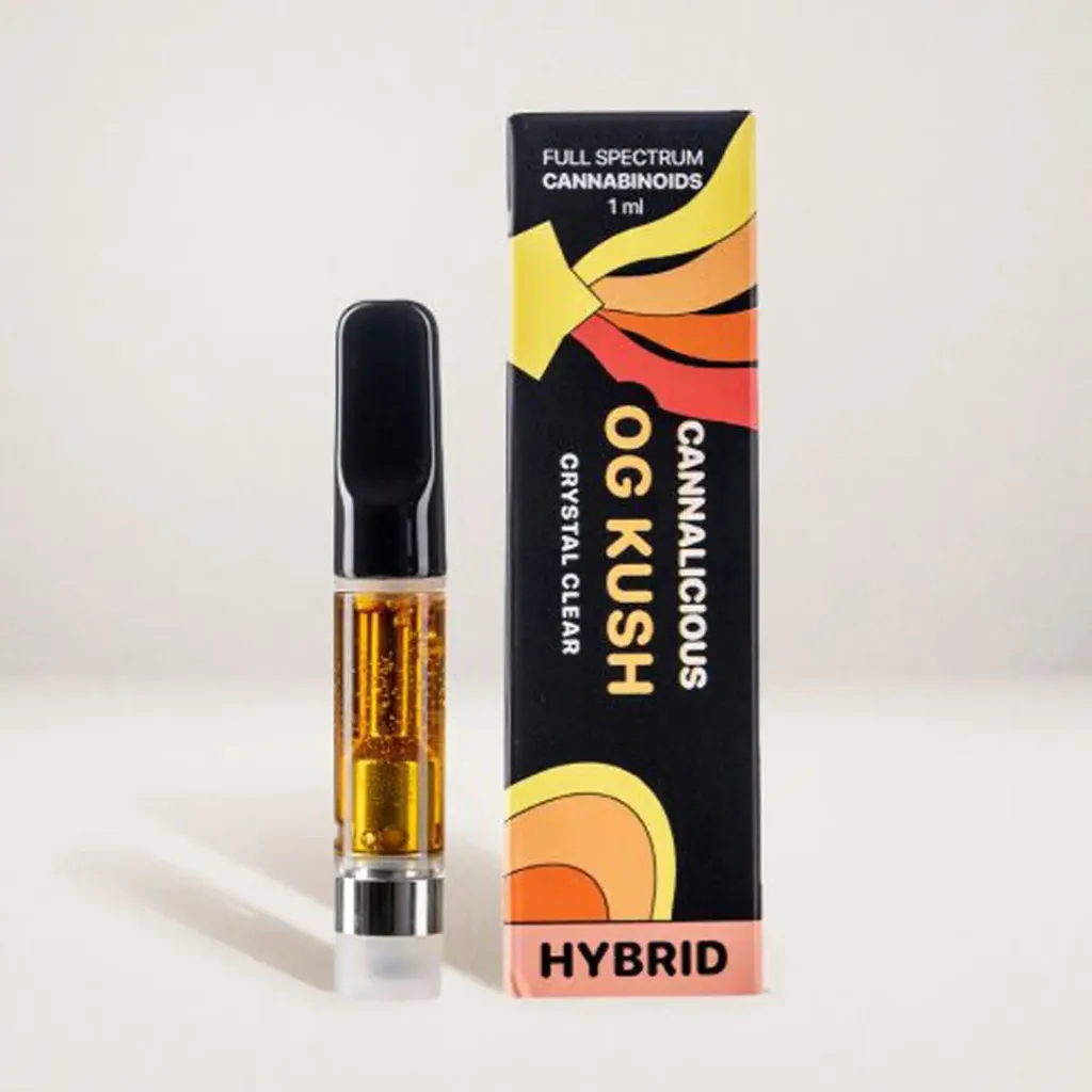THC Vape Cartridge 1ml - OG Kush (Hybrid)