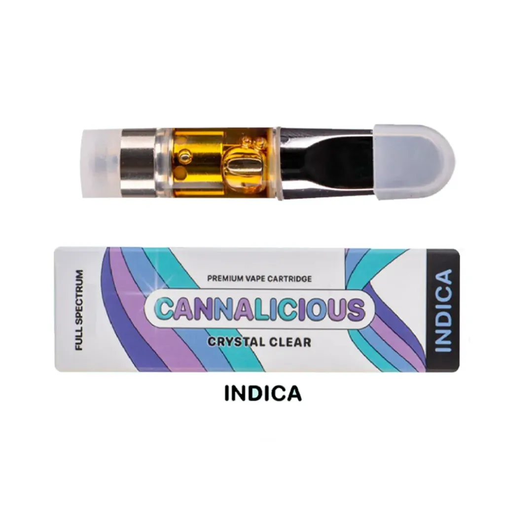 THC Vape Cartridge 0.5ml (Indica) - Assorted Flavours