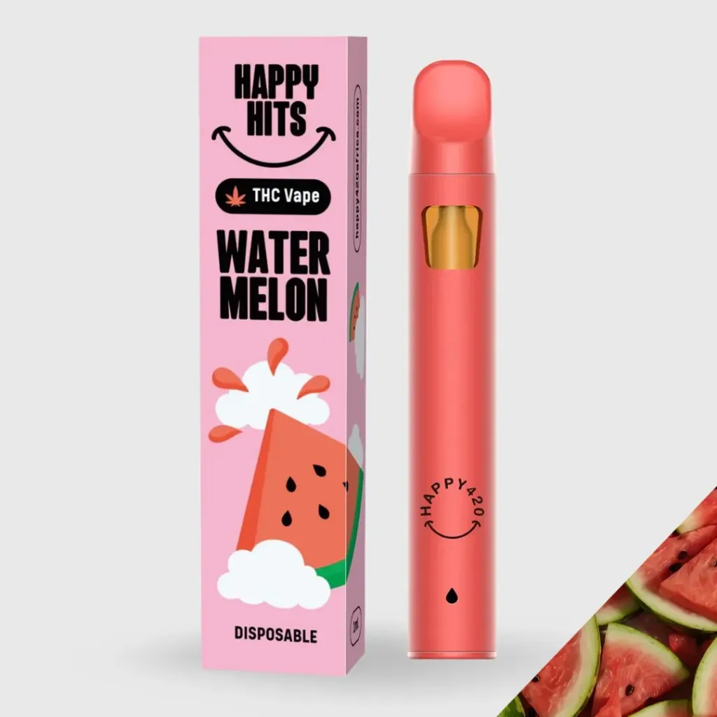 Happy Hits Disposable Vapes 1ml - Watermelon (Hybrid)
