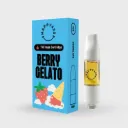 THC Vape Cartridge 1ml - Berry Gelato (Indica)