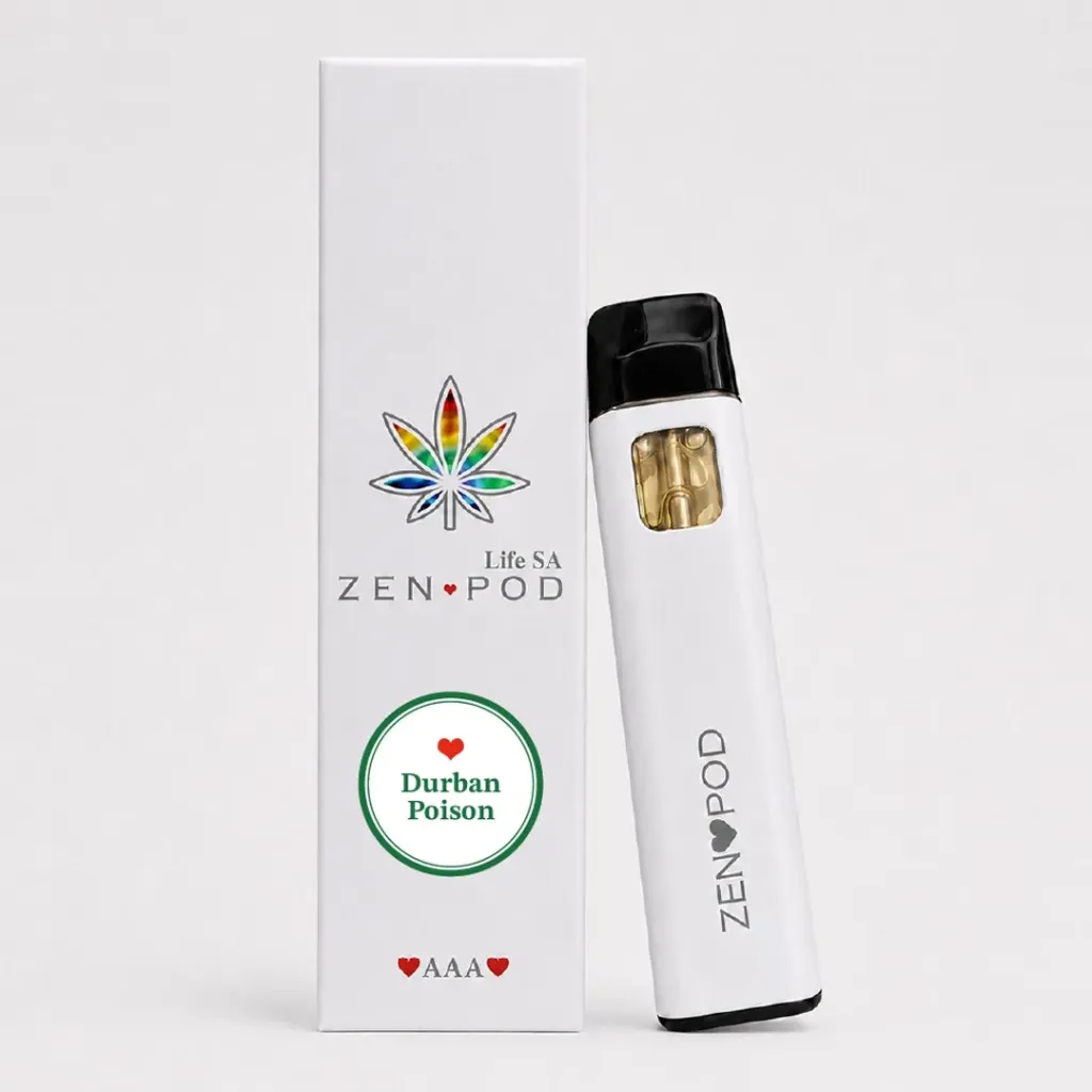 ZenPod Disposable Vapes 1ml - Durban Poison (Sativa)