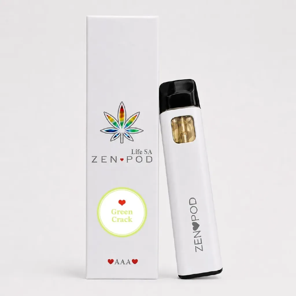 ZenPod Disposable Vapes 1ml - Green Crack (Sativa)