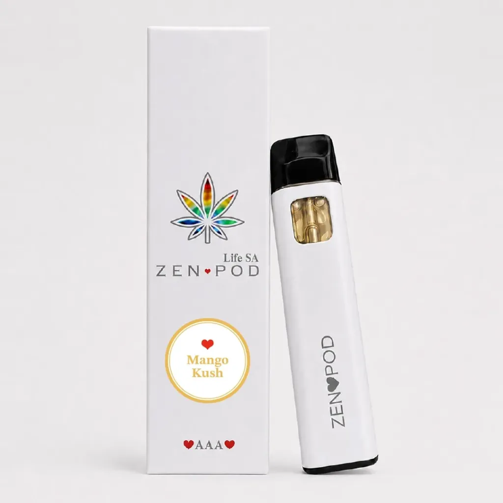 ZenPod Disposable Vapes 1ml - Mango Kush (Indica)