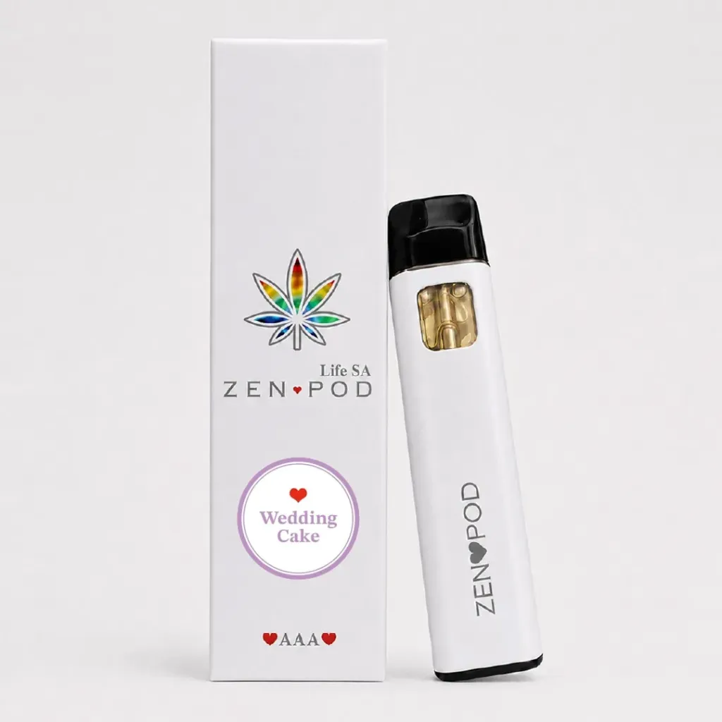 ZenPod Disposable Vapes 1ml - Wedding Cake (Indica)