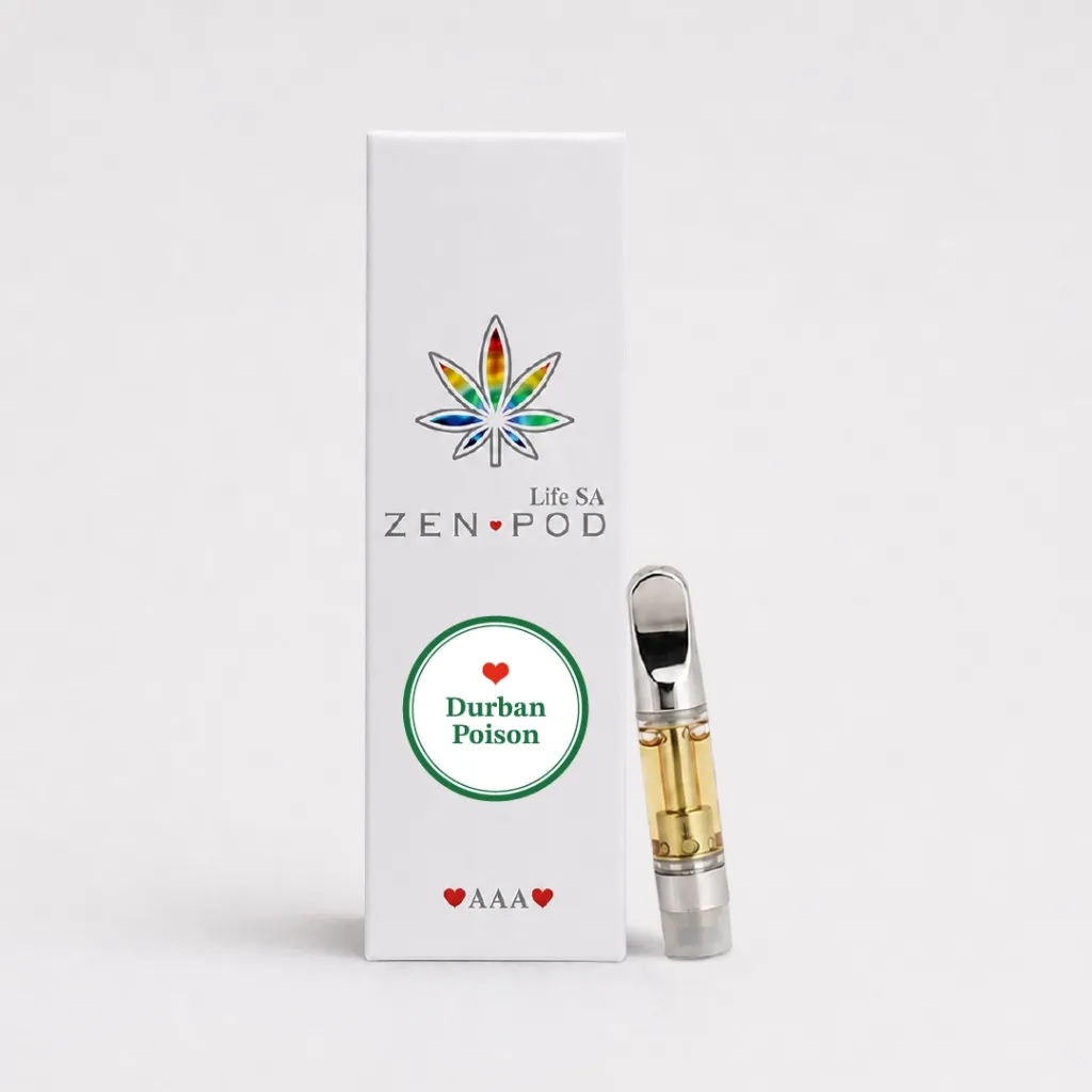 ZenPen Vape Cartridge 1ml - Durban Poison (Sativa)