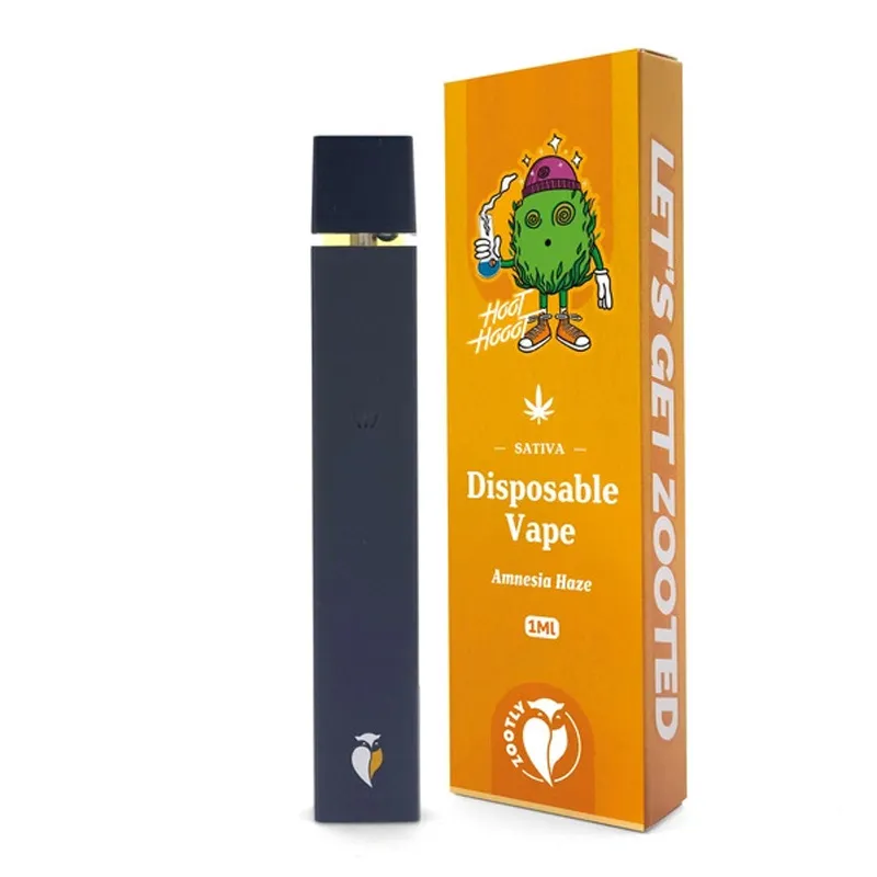 Pure Distillate Disposable Vapes 1ml - Amnesia Haze (Sativa)