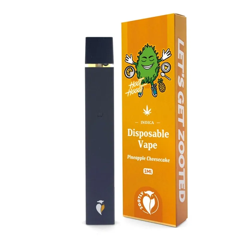 Pure Distillate Disposable Vapes 1ml - Pineapple Cheesecake (Indica)