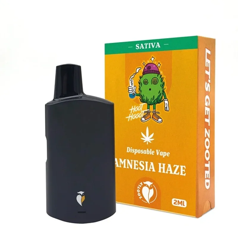 Cannabis Extract Disposable Vapes 2ml - Amnesia Haze (Sativa)