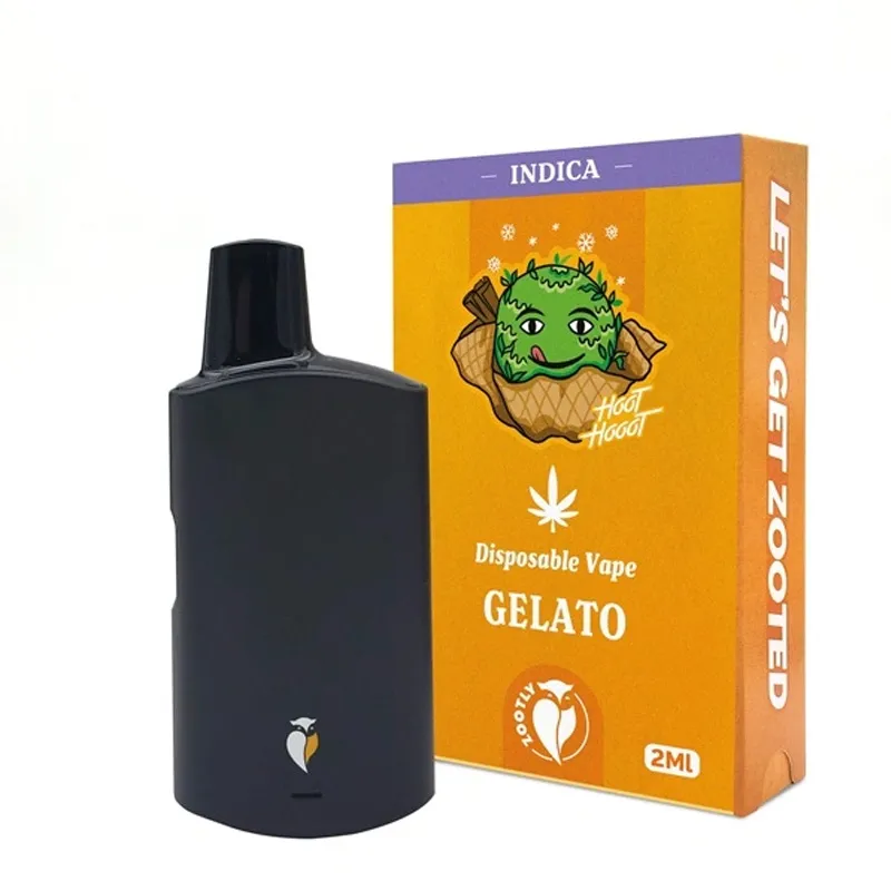 Cannabis Extract Disposable Vapes 2ml - Gelato (Indica)