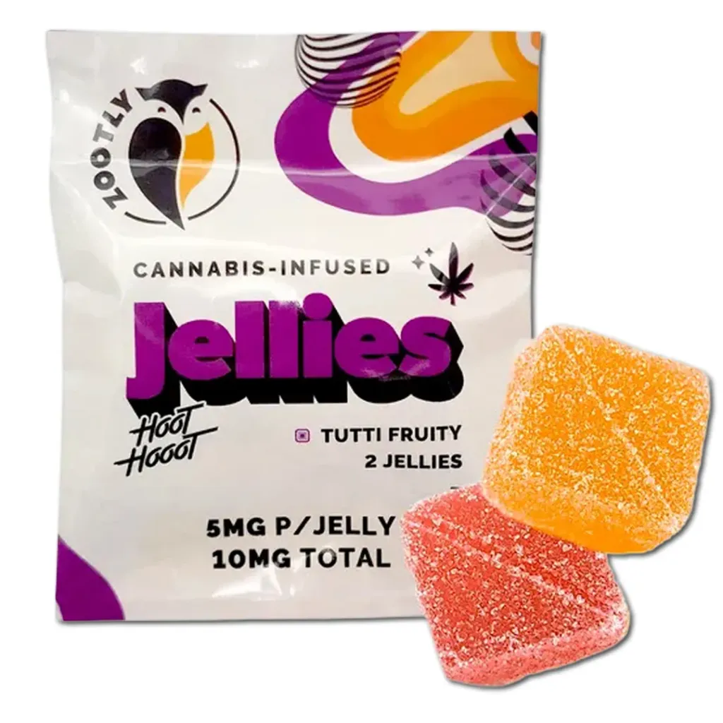 Gummies - Hoot Hooot Jellies - Tutti Fruity 10mg (2x5mg)