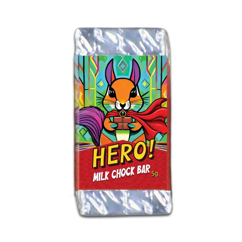 Trippy Nootropic Craft Chocolate HERO Bar 75g - Milk Chocolate 5000mg x 6 (6-Pack)