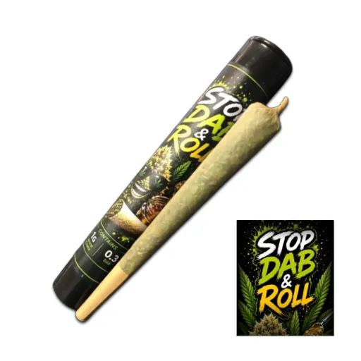 Stop, Dab & Roll - Indoor Premium Pre-Roll (Hybrid)