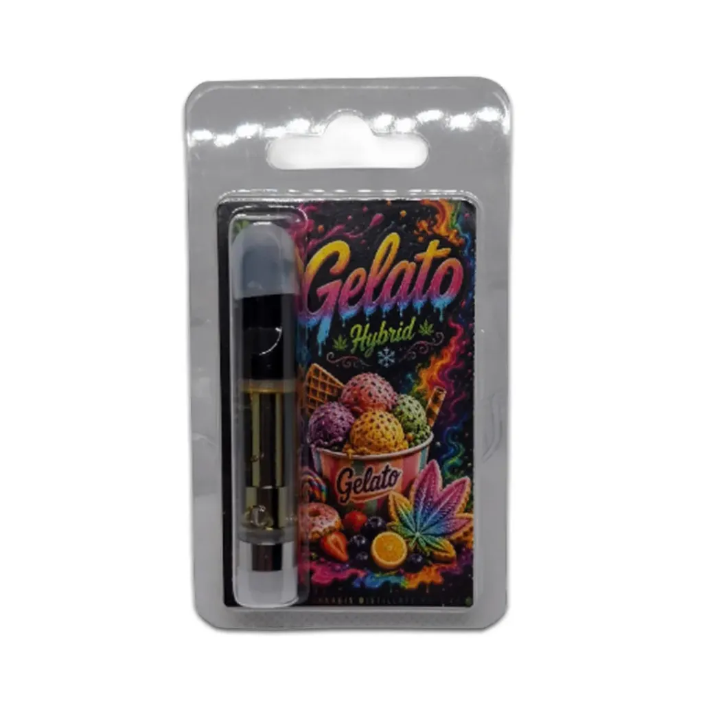 Distillate Vape Cart 1ml - Gelato (Hybrid)