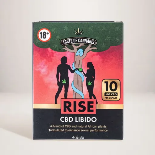 Rise Libido - Full Spectrum 10mg CBD Capsules 4's