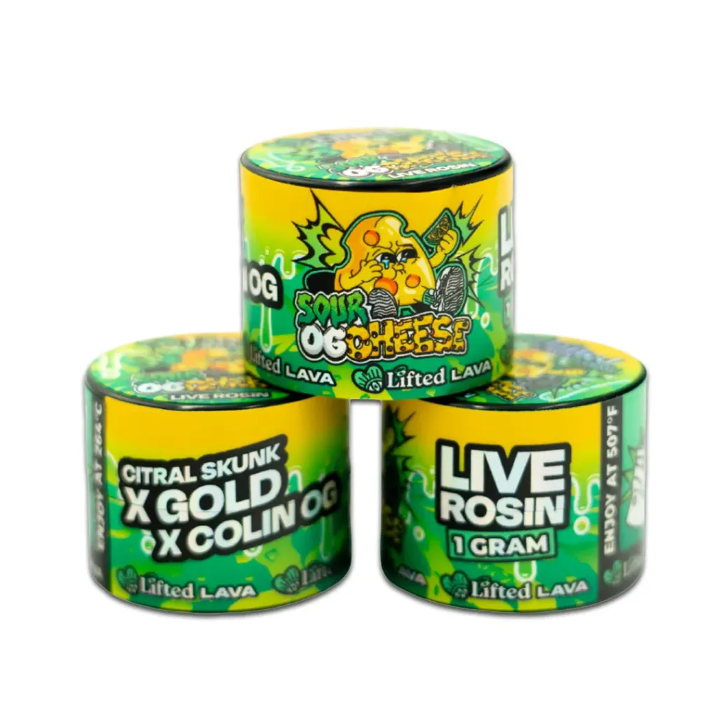 Live Rosin Dab 1g - Sour OG Cheese