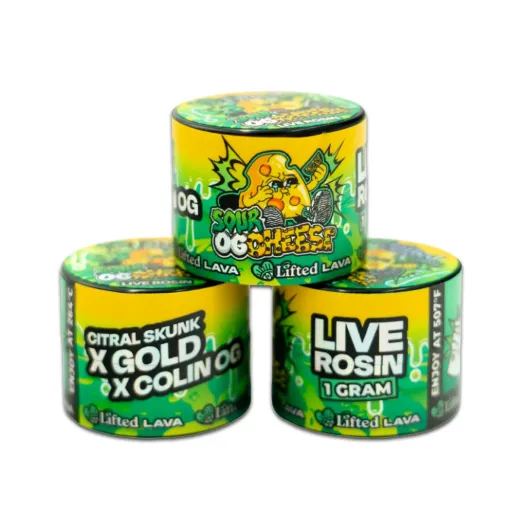 Live Rosin Dab 1g - Sour OG Cheese
