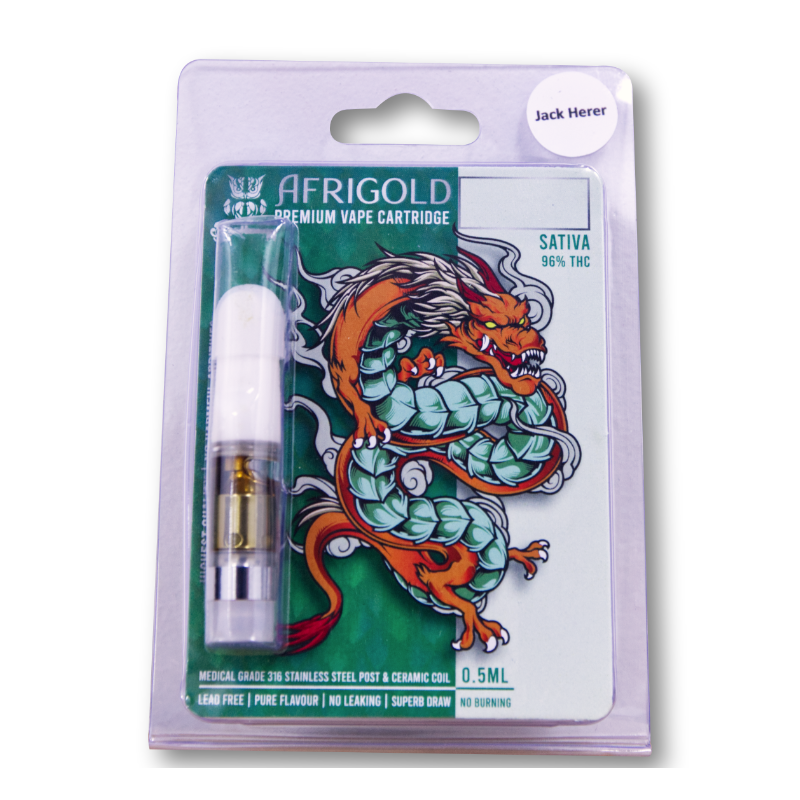 Vape Cartridge 0.5ml - Jack Herer - Full Spectrum (Sativa)