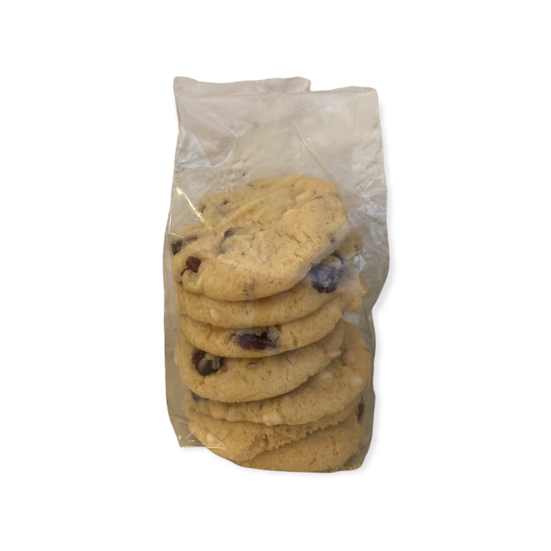 White Chocolate and Cranberry Cookies 6's - 100mg Full Spectrum (14 Packs)