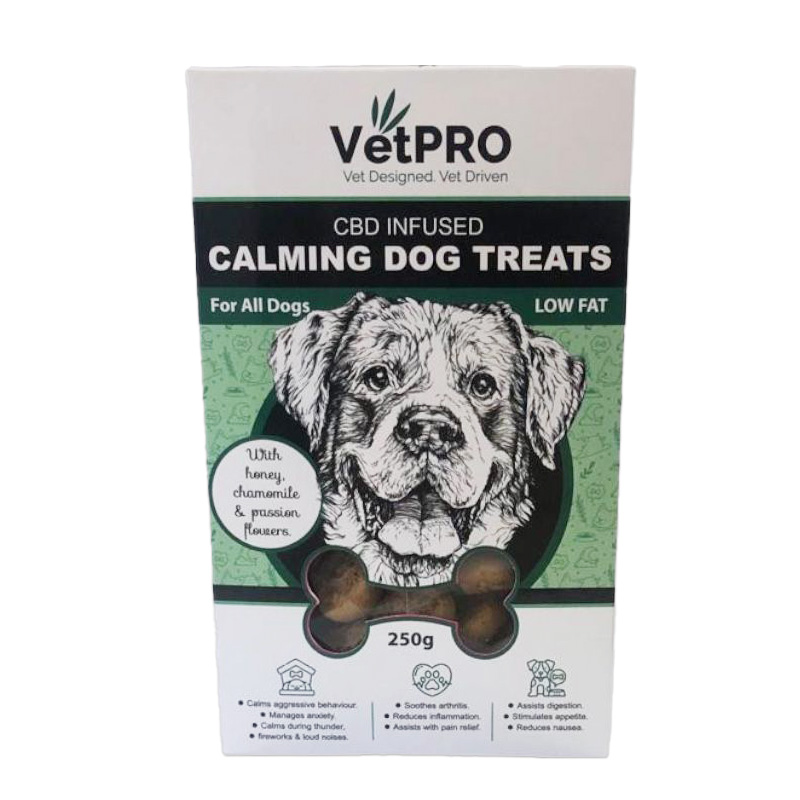 VetPro CBD Dog Biscuits 250g - Calming