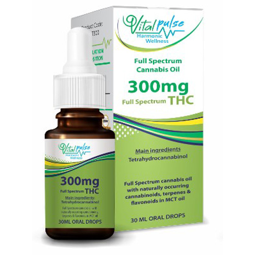 Vitalpulse 300mg THC Drops 30ml