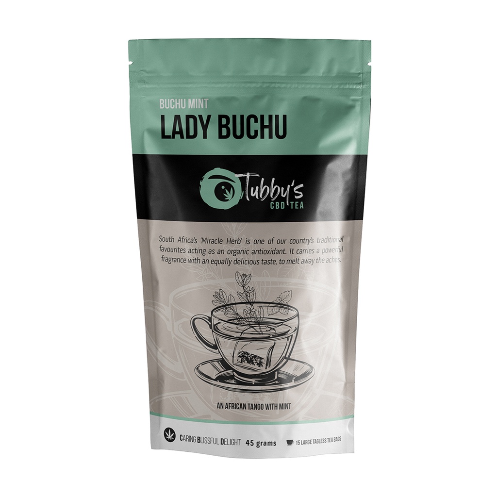 Lady Buchu Tea 15mg Broad Spectrum CBD