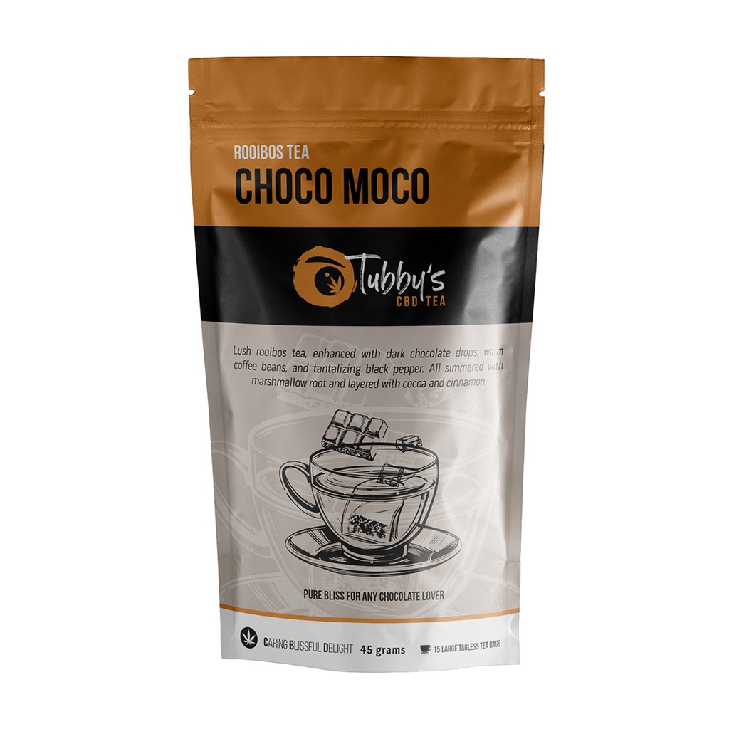 Choco Moco Tea 15mg Broad Spectrum CBD