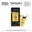 Traveler’s® Distillate Infused Coffee 200mg