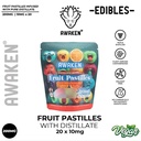 Awaken® Fruit Pastilles 200mg (20x10mg)