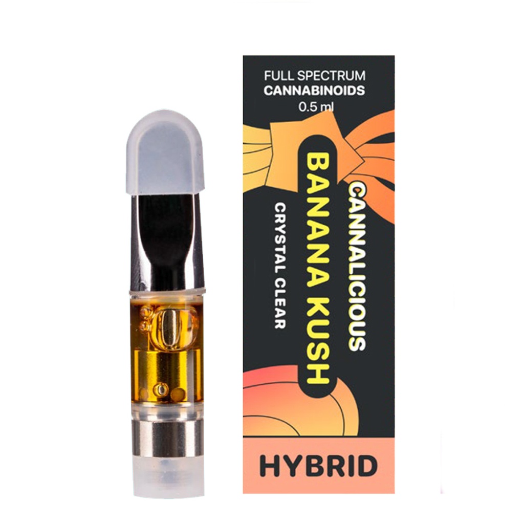 Cannalicious Vape Cartridge 0.5ml (Hybrid)