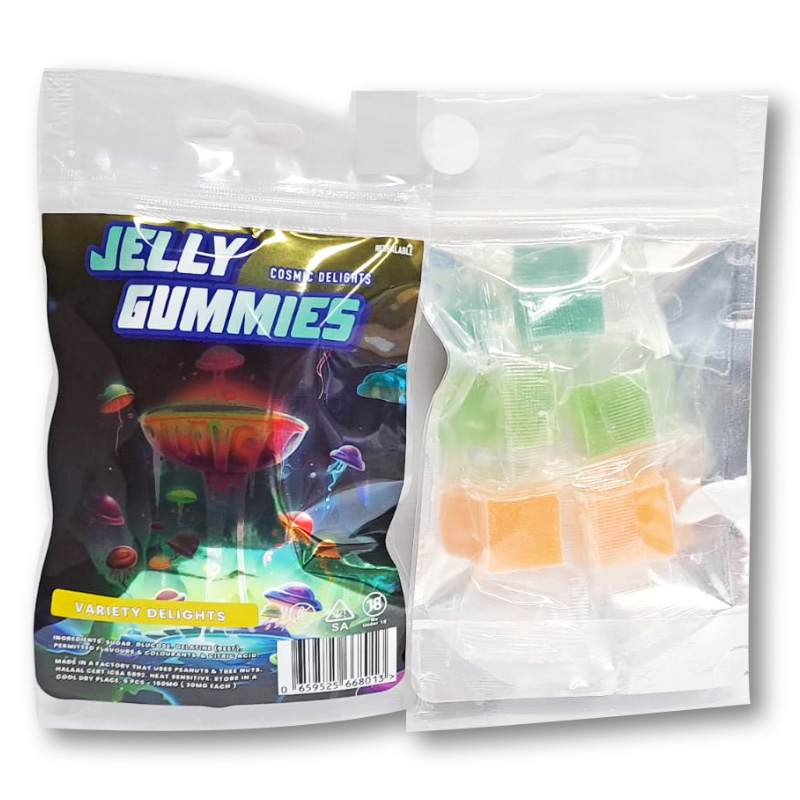 Jelly Gummies - Cosmic Delights Variety - 180mg Full Spectrum (6 Pack)