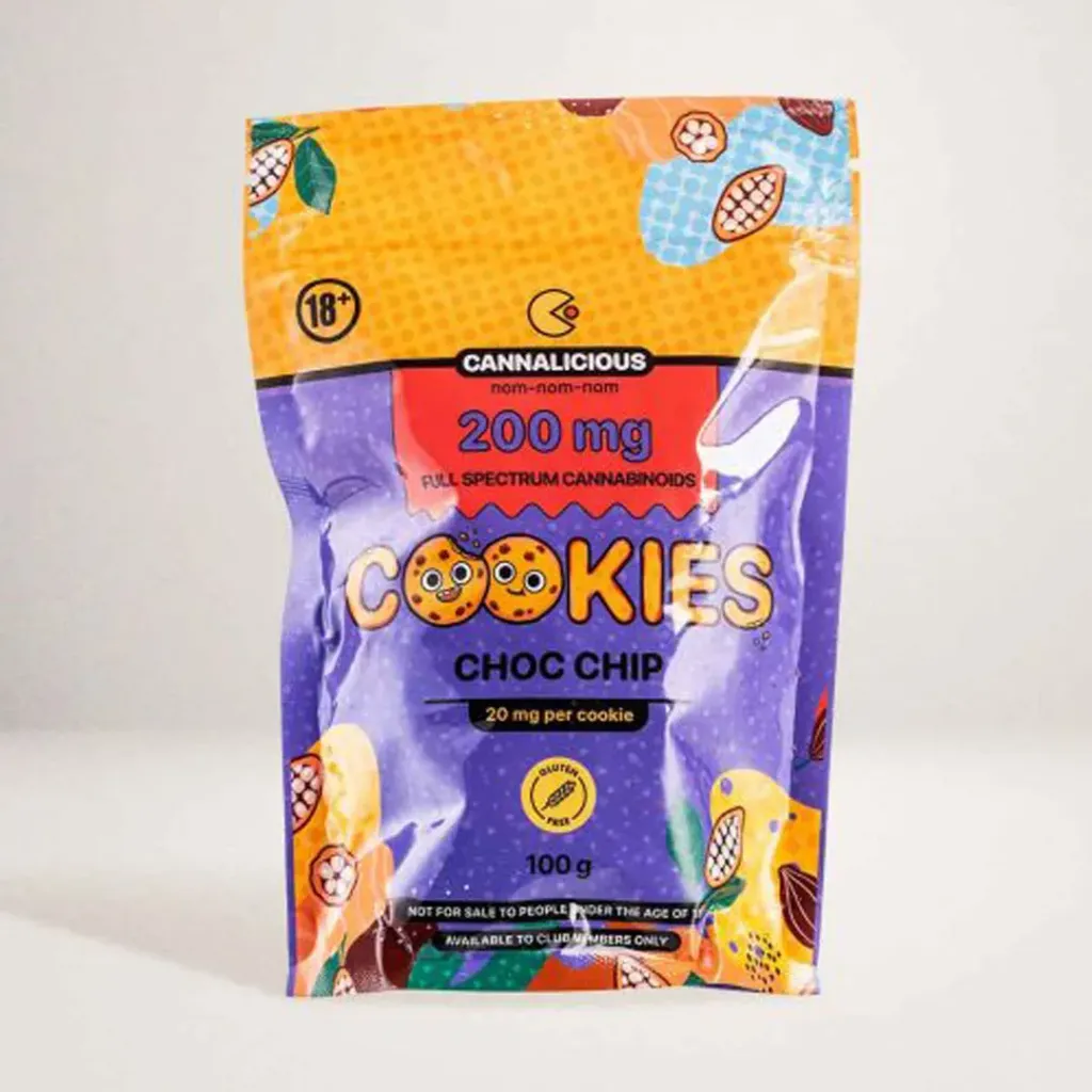 Choc Chip Cookies 200mg (10x20mg)