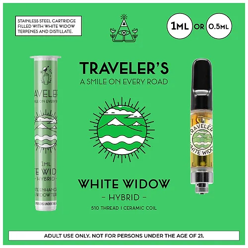 Traveler’s® Vape Cartridges 1ml