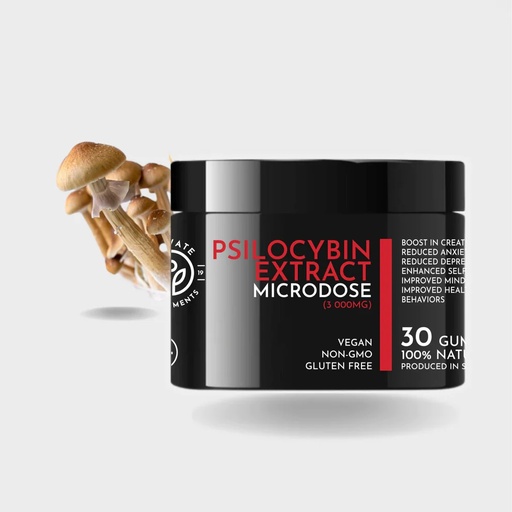 Psilocybin Cubensis Microdose Gummies (30x100mg) (GT (Golden Teacher))