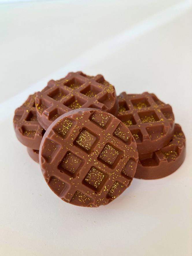 Mini Milk Chocolate Waffles 10mg CBD 6's (6 Packs)