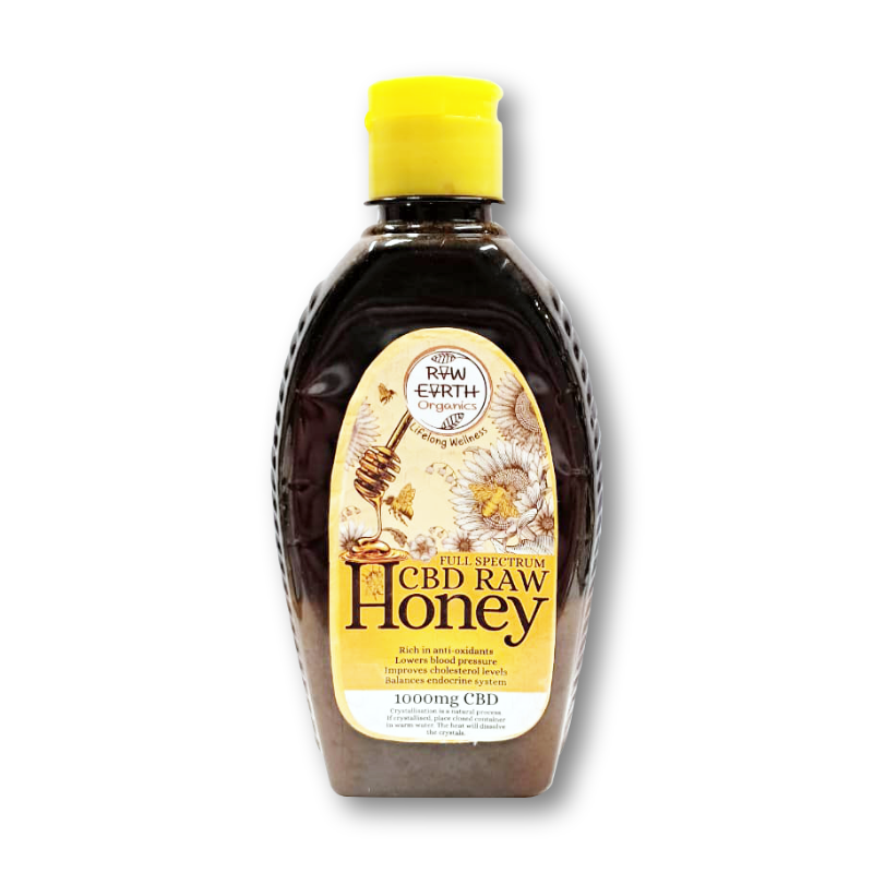 Raw Earth Organics CBD Honey 1000g (1000mg)