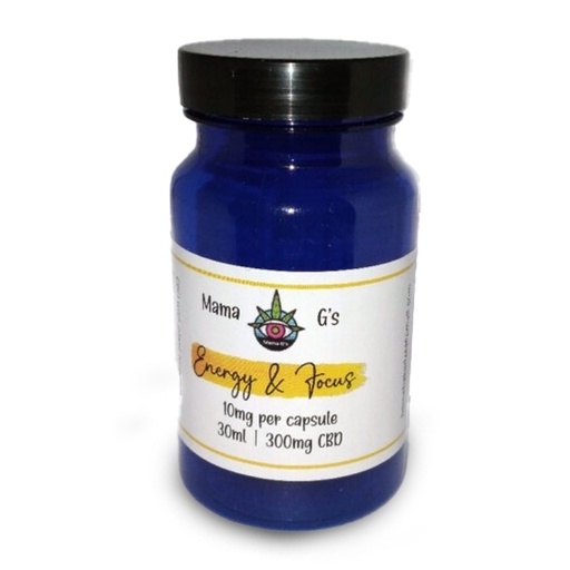 CBD Capsules with Terpenes 31's - Energy & Focus (10 mg)