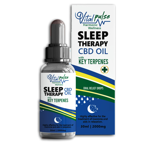 Vitalpulse Sleep Therapy CBD Oil 30ml (2000mg)