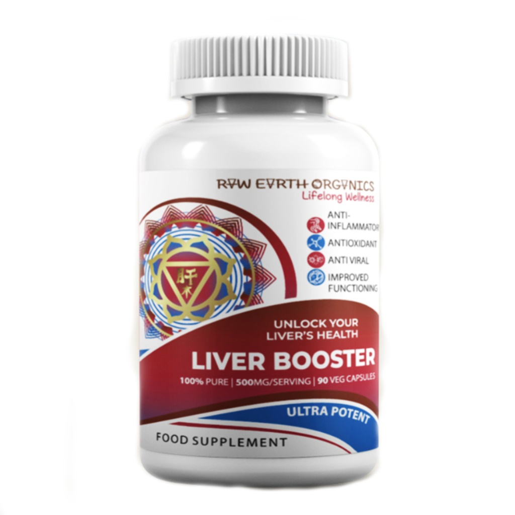 Raw Earth Organics Liver Boost 90's