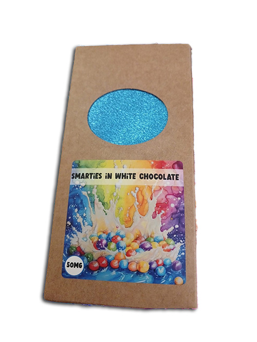 100g Smarties & White Chocolate Slabs (Pack of 3)