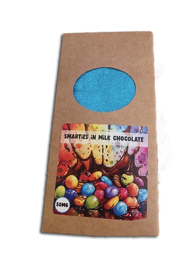 100g Smarties & Milk Chocolate Slabs (Pack of 3) (50 mg)