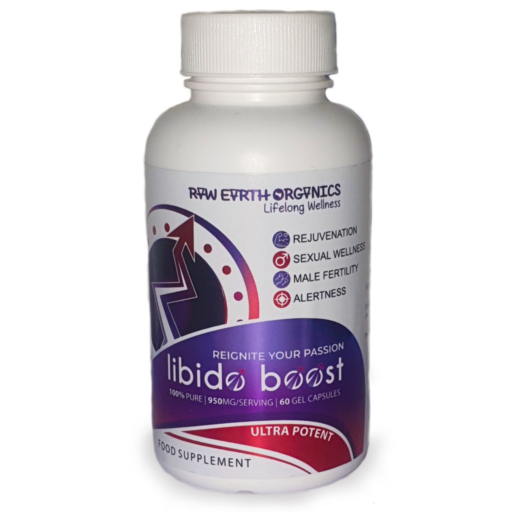 Raw Earth Organics Libido Boost 60's