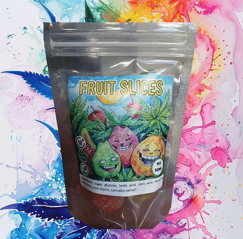 Vegan Gummies - Fruit Slices 200mg (10x20mg)