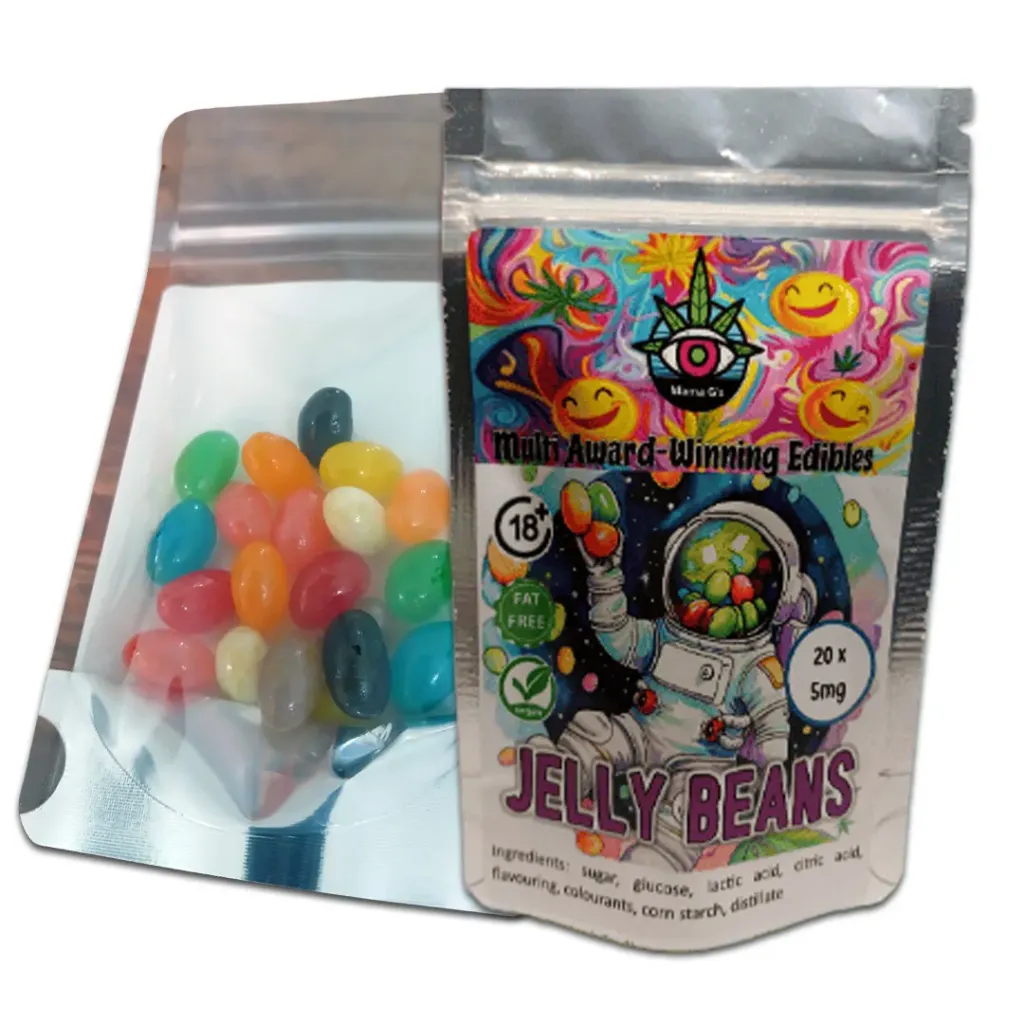 Vegan Gummies - Jelly Beans 100mg (20x5mg)