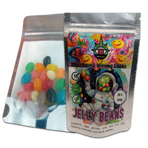 Vegan Gummies - Jelly Beans 100mg (20x5mg)