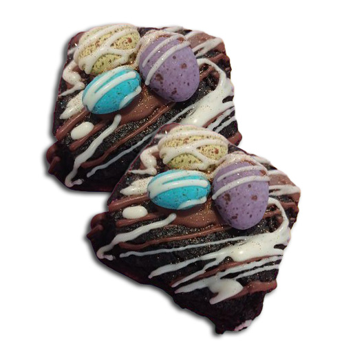 Belgian Chocolate Brownies - Speckled Eggs (Pack of 10)