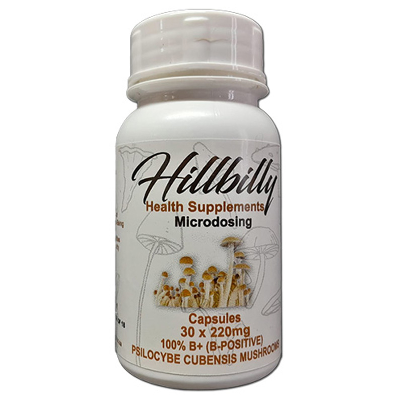 Hillbilly Psilocybin Microdosing Capsules 30's