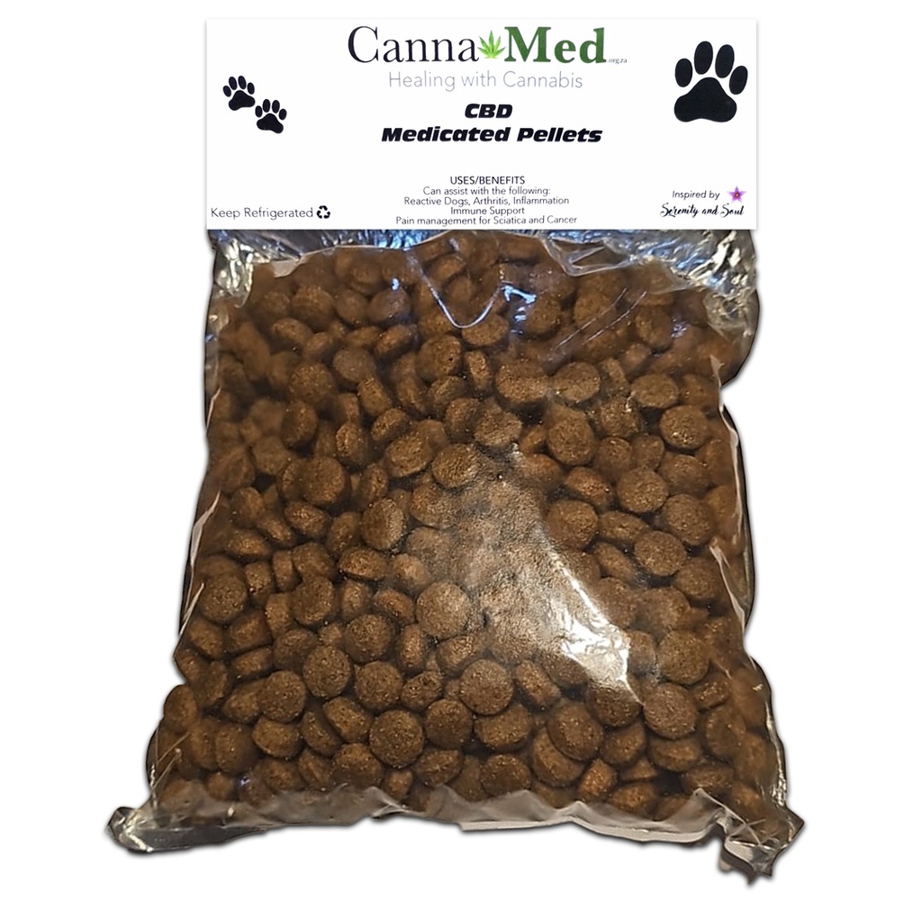 CBD Medicated Pellets 1kg Bag