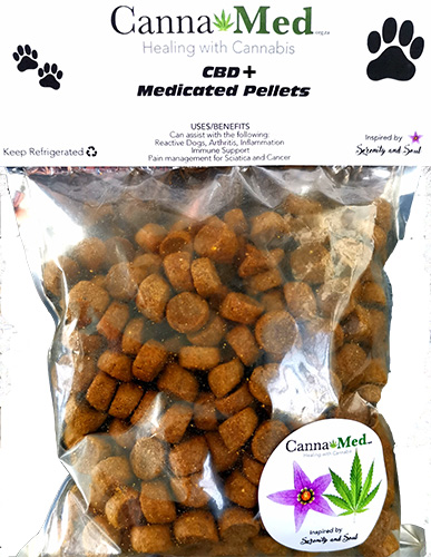 CBD Plus Medicated Pellets 1kg Bag