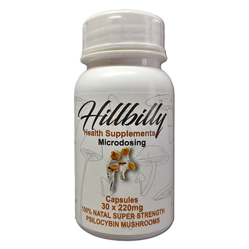 Hillbilly Psilocybin Microdosing Capsules 30's