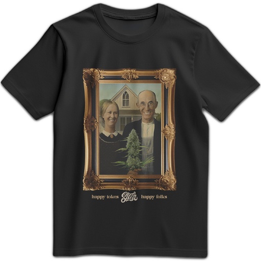 Stash T-shirts - Happy Folks (Small)